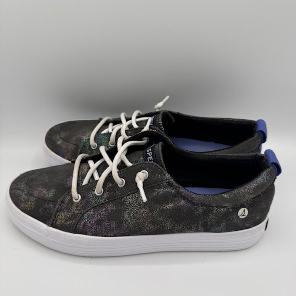 Sperry Women's Crest Vibe Metallic Sneakers Size 6M